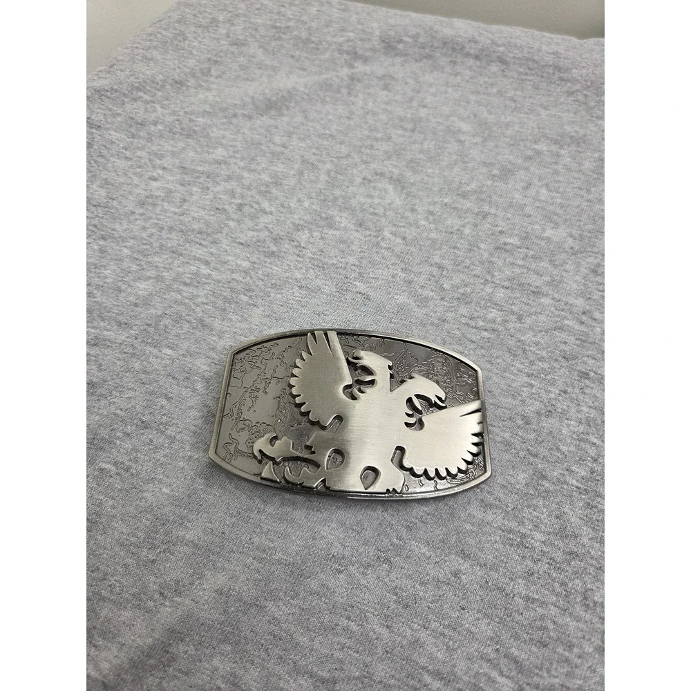 Vintage Resolute Eagle Hawk Bird of Prey Belt Buckle